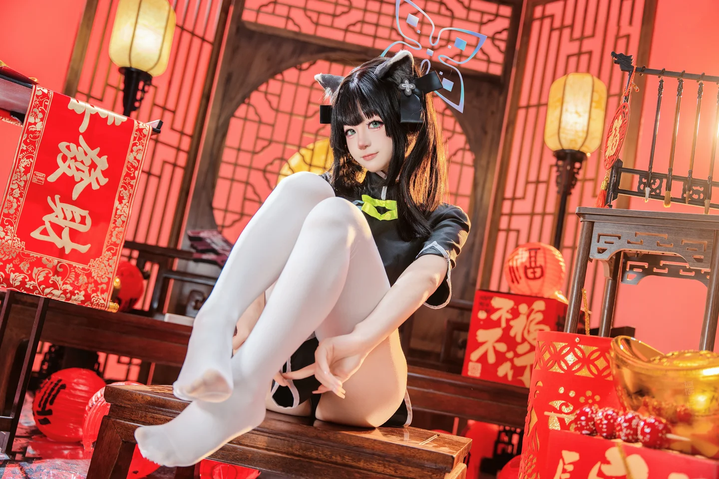 Reng - No.001 碧蓝档案·小瞬 [50P-942MB] tg@simisebaisi 【丝足阁】011.webp